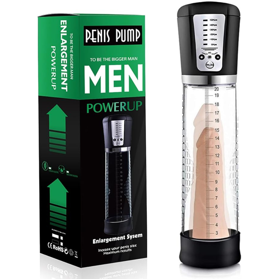 Electric Vacuum Erection Pump for Men Automatic Electric Male Performance Pump