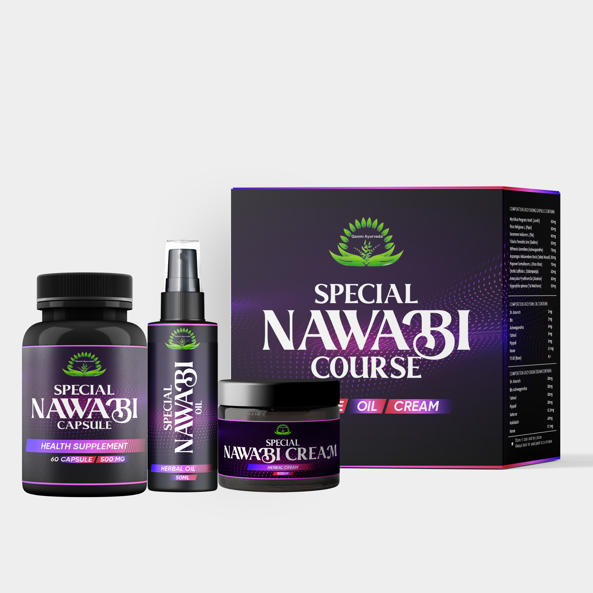 Special Nawabi Course – Herbal Solution for Male Stamina & Vitality