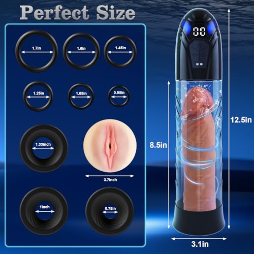 portable automatic penis pump