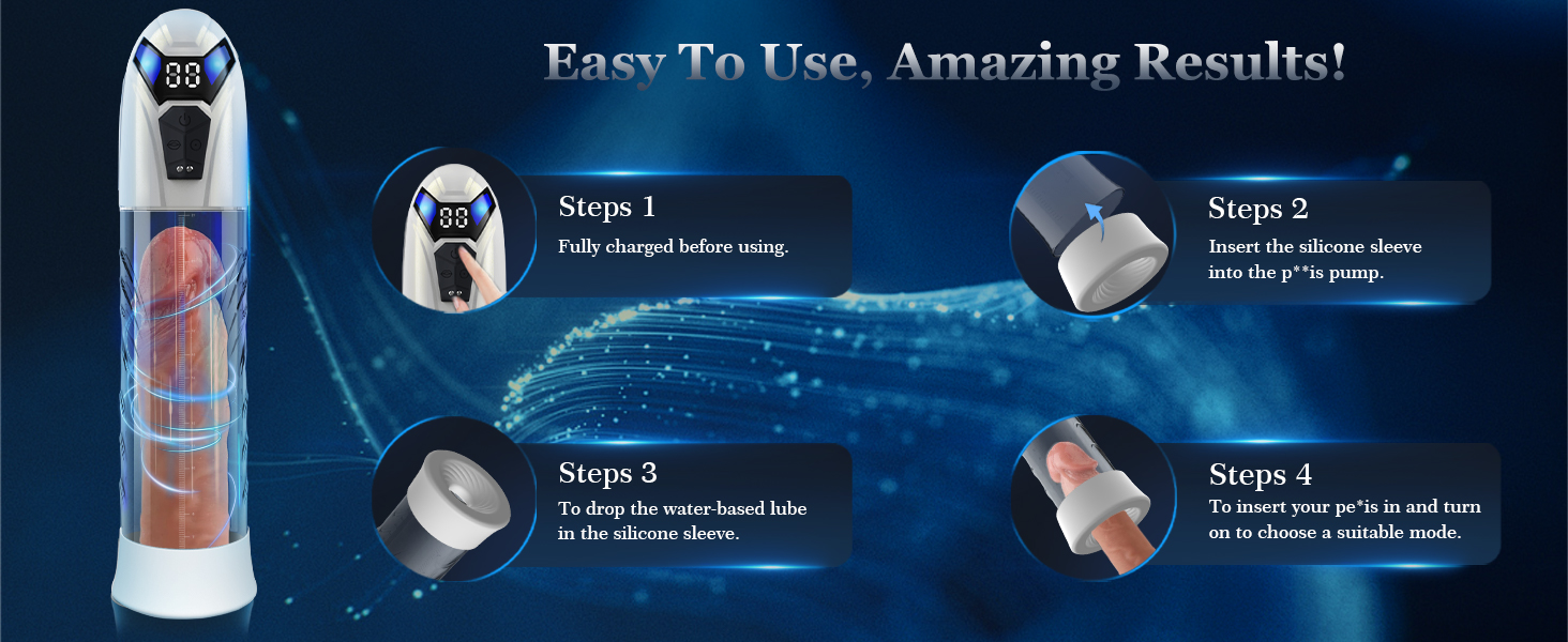 men’s electric vacuum therapy