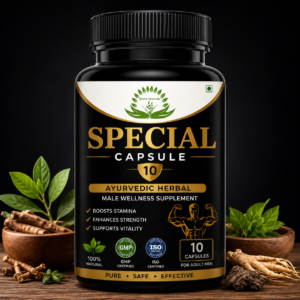 Special Capsule 10 Herbal Stamina Support for Men
