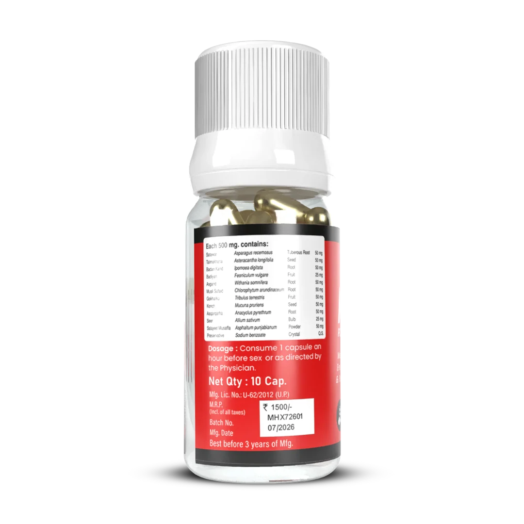 Menherb MH XL Mens Strength and Stamina Formula 10 Capsules MH XL Mens Vitality and Performance Support Capsule 10 Capsules